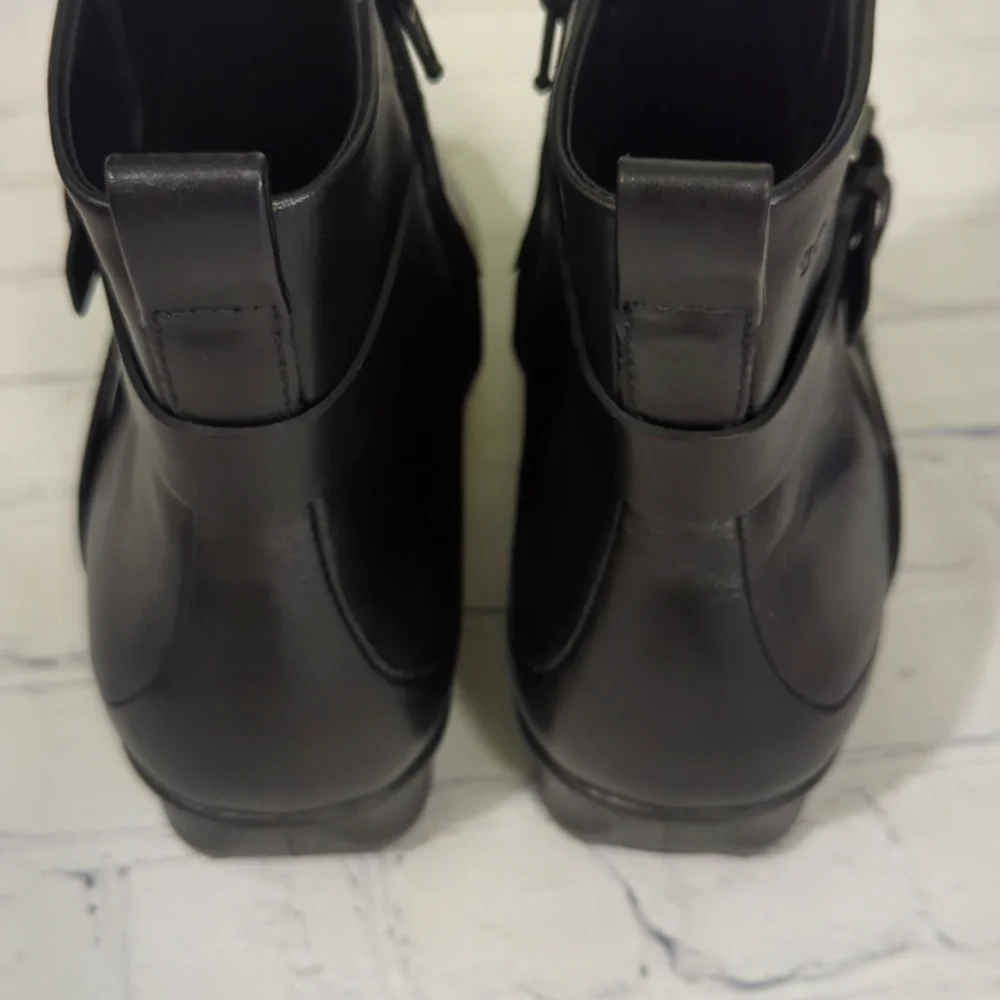 New ECCO Leather Waterproof Metropole Amsterdam Boot Size 9-9.5